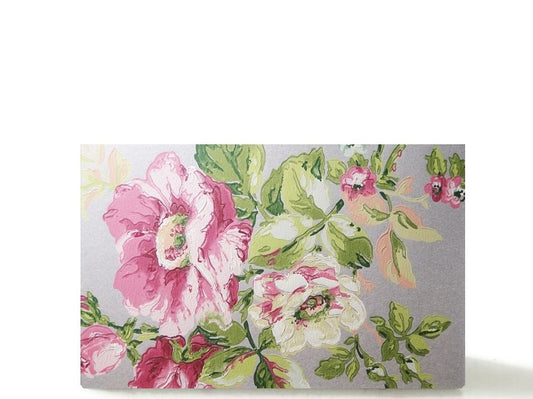 Custom magnetic empty makeup palette for single pans, gifts for her - Purple Lily