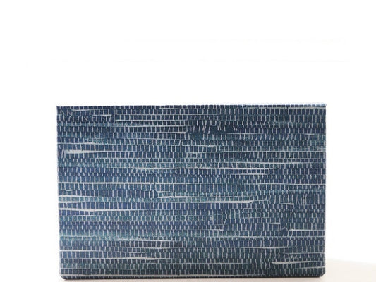 Magnetic empty makeup palette for single eyeshadow pans - Blue Bamboo