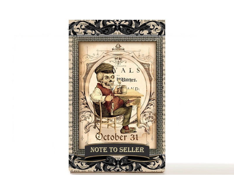Penny Dreadful gothic magic magnetic personalized makeup palette for single eyeshadow pans. Edgar Alan Poe