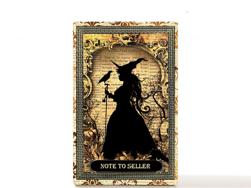 Hocus Pocus custom empty makeup palette for depot makeup pans, gift for her. Winifred