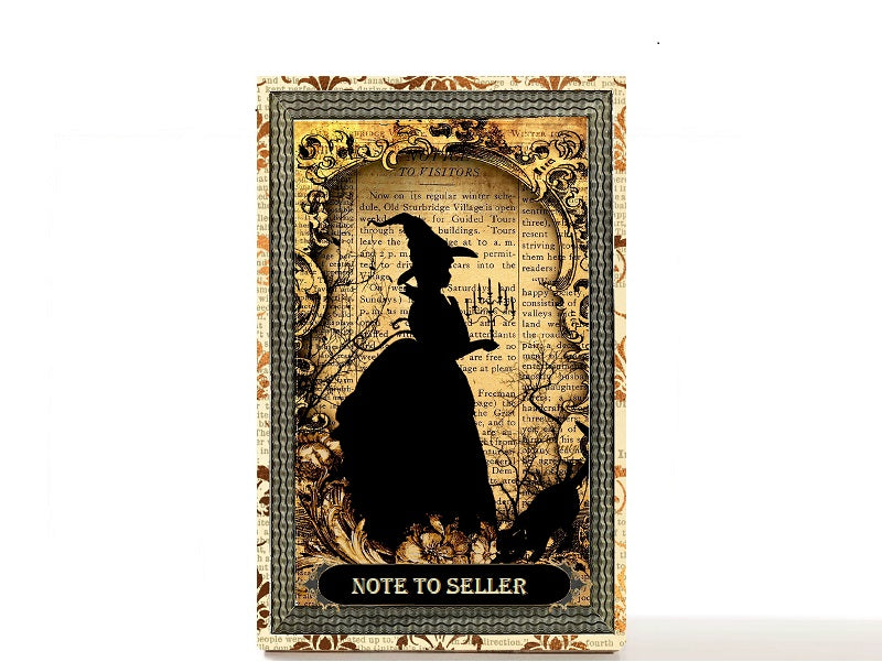 Hocus Pocus custom empty makeup palette for depot makeup pans, gift for her. Bellatrix