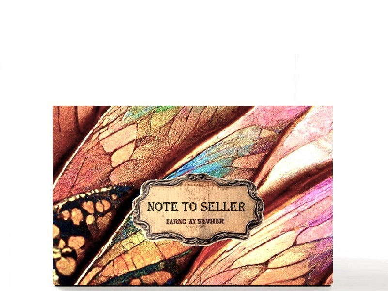 Pretty outdoor nature. Custom magnetic empty makeup palette gift for her. Colorful Butterfly