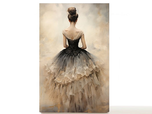 Elegant empty magnetic empty makeup palette gift for her - Ballerina