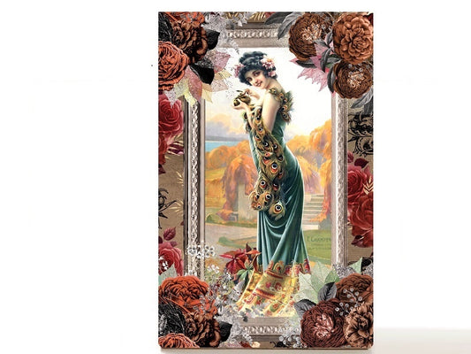 Bohemian limited empty makeup palette for depot makeup pans, gift for her. Amara