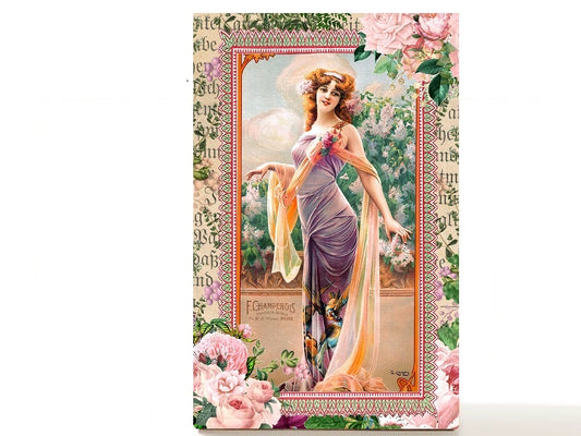 Bohemian empty makeup palette for depot single eyeshadows, gift for her. Delilah