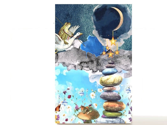 Fantasy empty makeup palette for depot single eyeshadows, gift for her. Call of the Forest