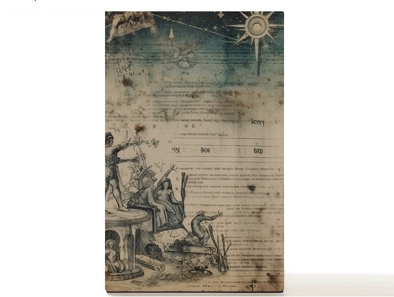 Magnetic Personalized makeup palette horoscopes, Zodiac Surrealism. Pisces II