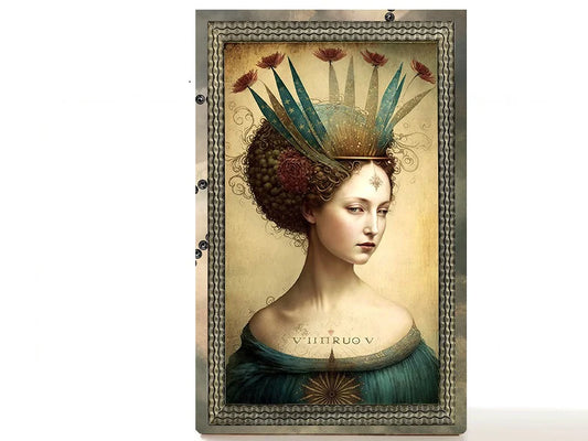 Magnetic Personalized makeup palette horoscopes, Zodiac Surrealism. Virgo I