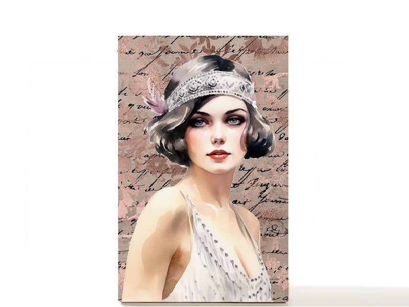 Great Gatsby empty makeup palette for depot makeup pans, gift for her. Myrtle
