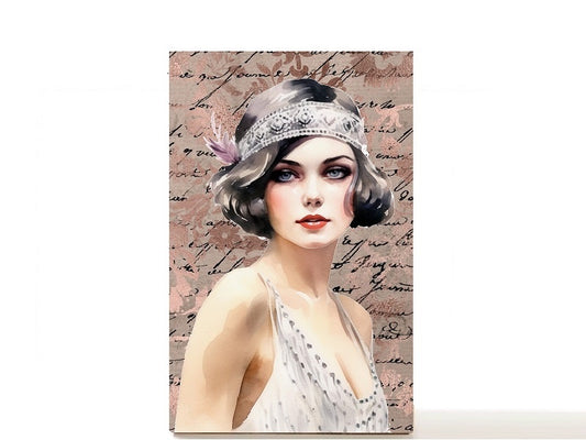 Great Gatsby empty makeup palette for depot makeup pans, gift for her. Myrtle