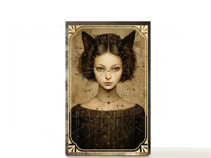 Fairy fantasy makeup palette for single eyeshadow pans, gifts for her. Catwoman Ariel
