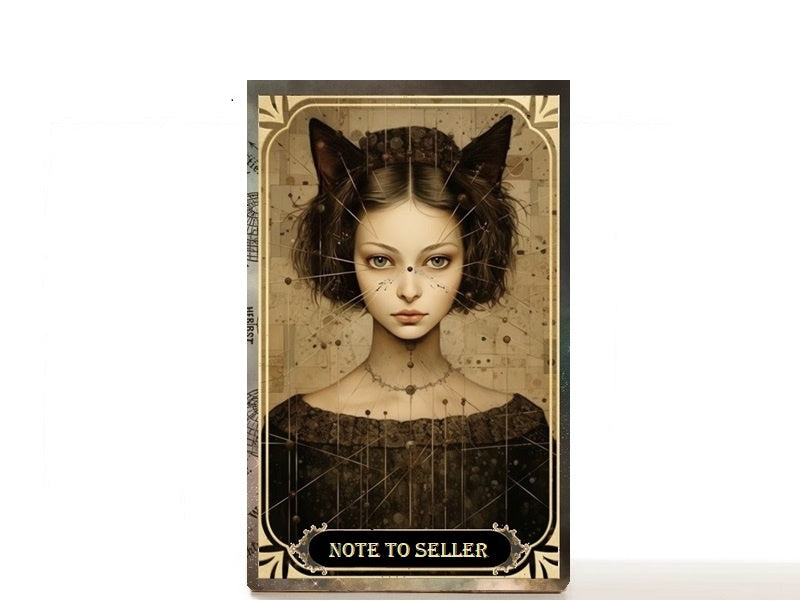 Fairy fantasy makeup palette for single eyeshadow pans, gifts for her. Catwoman Ariel