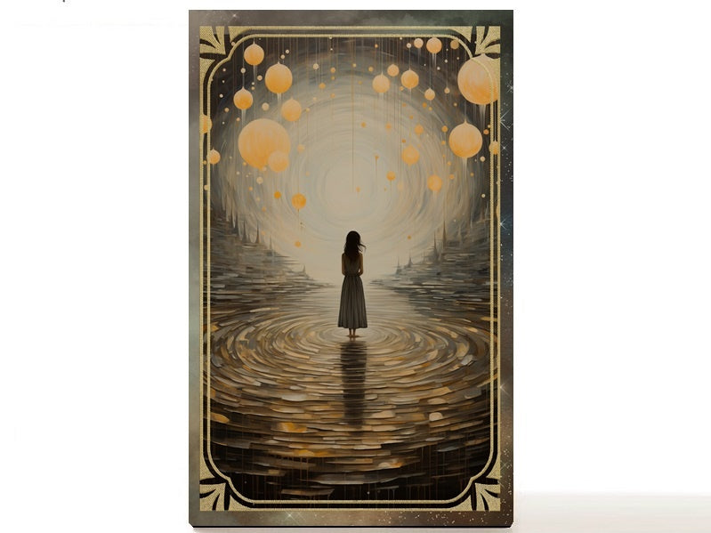 Daughter of the Moon Goddess magnetic personalized makeup palette for single eyeshadow pans. Jimena