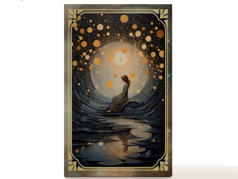 Daughter of the Moon Goddess magnetic personalized makeup palette for single eyeshadow pans. Serena