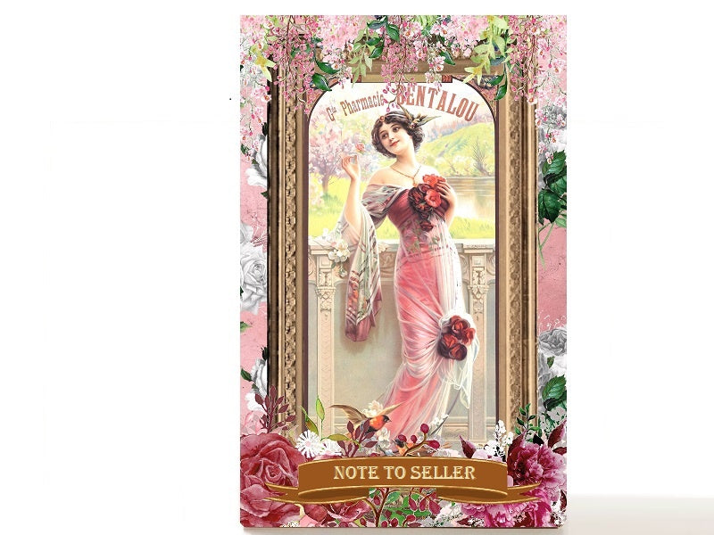 Bohemian limited empty makeup palette for depot makeup pans, gift for her. Birdie
