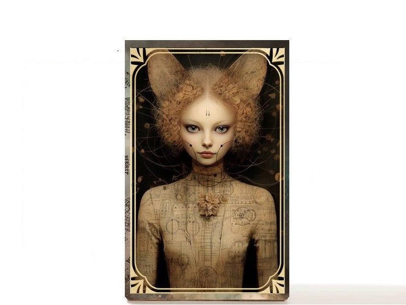Fairy fantasy makeup palette for single eyeshadow pans, gifts for her. Catwoman Nora