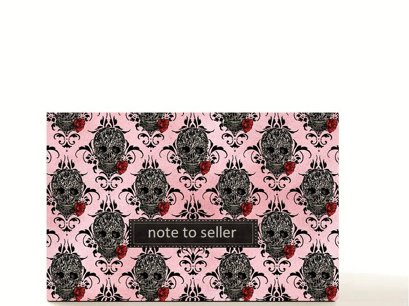 Fantasy skull horror custom magnetic empty makeup palette gift for her - Château de Brissac