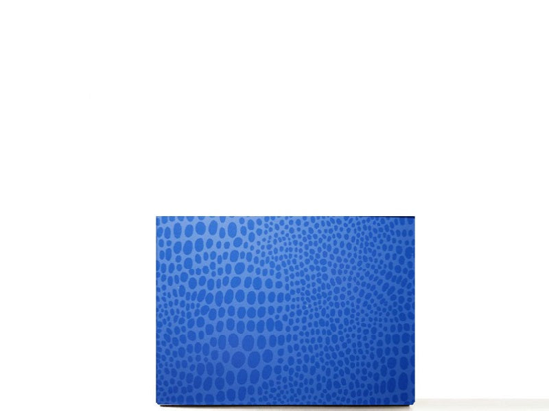 Mosaic Travel makeup palette for organized makeup collection, gifs for her. Indigo Blue leather