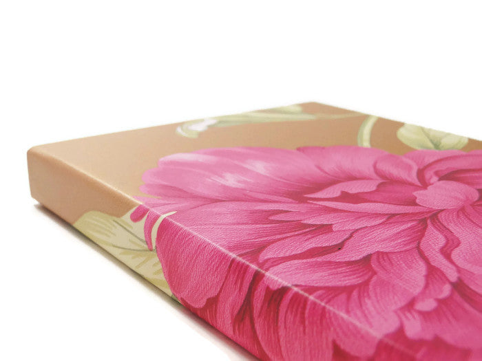 Basic DS magnetic empty makeup palette for single pans, gifts for her - Pink Peony