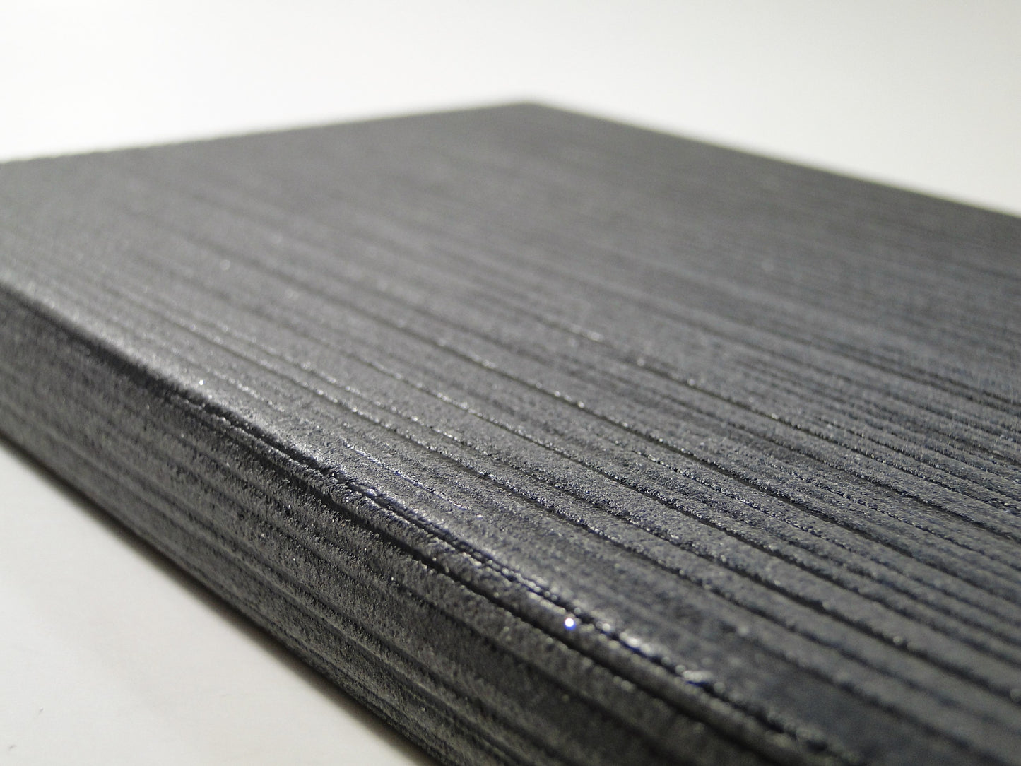 Custom magnetic empty makeup palette for single pans, gifts for her - Matte Black