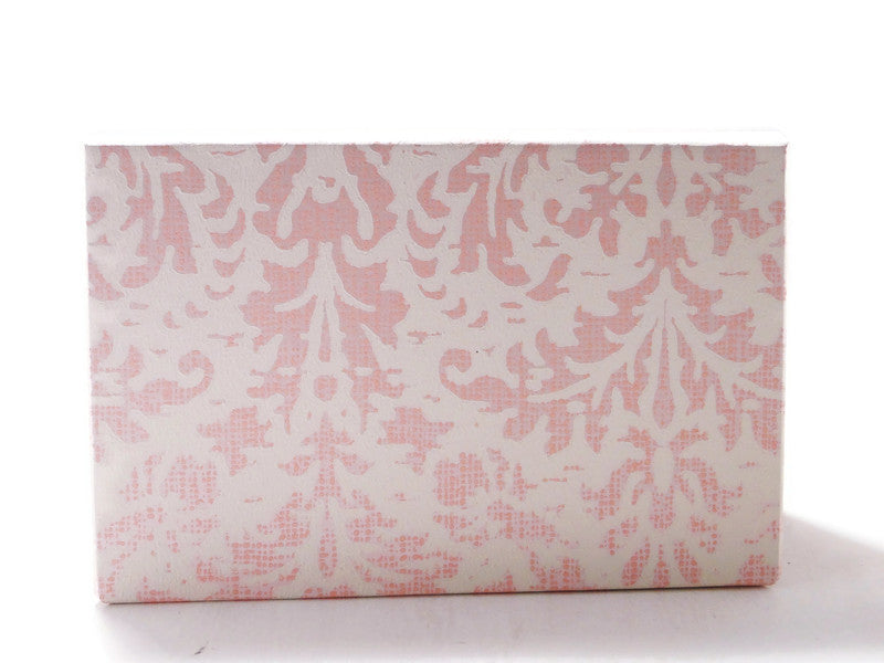 Pink lace empty makeup palette for single eyeshadow pans - Pink Lace