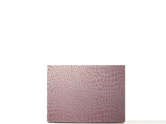Mosaic Travel makeup palette for organized makeup collection, gifs for her. Pale pink animal leather