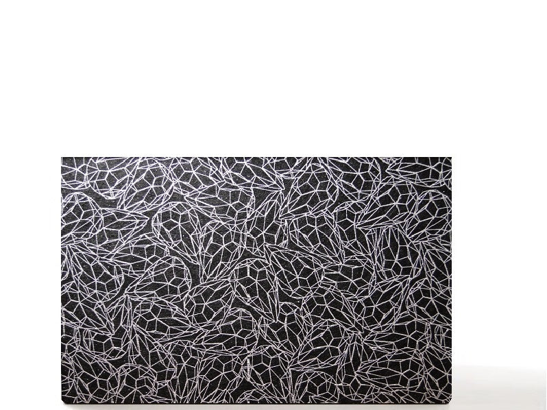 Custom magnetic empty makeup palette for single pans, gifts for her - Silver Lace