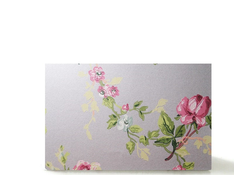 Custom magnetic empty makeup palette for single pans, gifts for her - Purple Lily