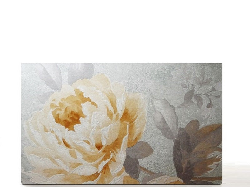 Luxe XL magnetic makeup palette for makeup collection, gifts for her. Yellow Peony