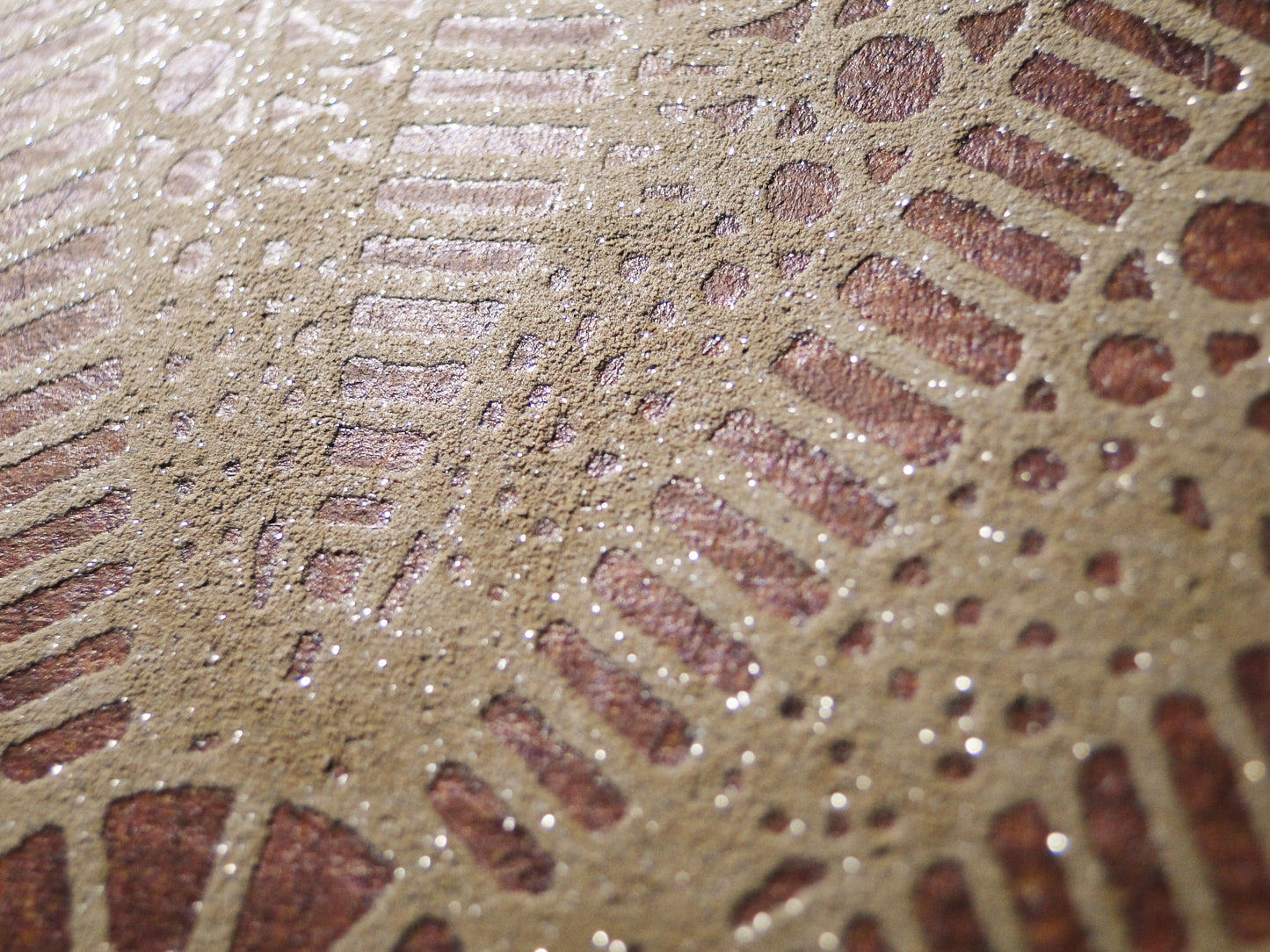 Custom magnetic empty makeup palette for single pans, gifts for her - Copper Doily