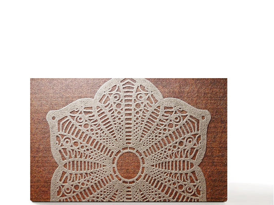 Custom magnetic empty makeup palette for single pans, gifts for her - Copper Doily