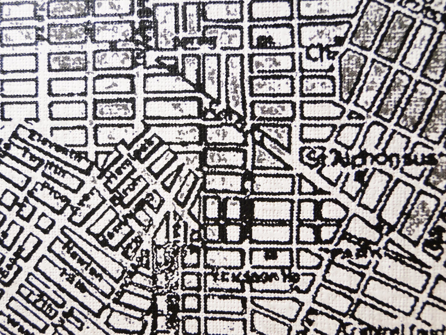 empty makeup palette for single eyeshadow pans, gifts for her - Vintage Street Map