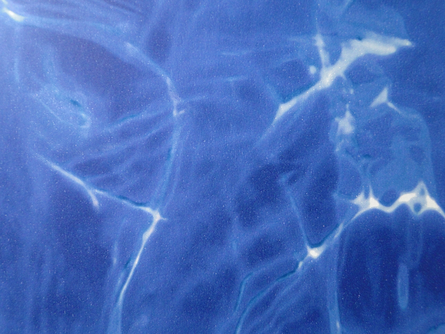 Empty makeup palette for single eyeshadow pans - Blue Water