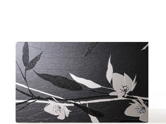 Luxe large double sided magnetic makeup palette for makeup pans collection, Japanese Garden