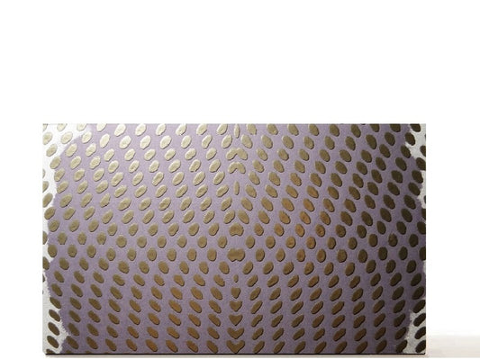 Luxe XL magnetic makeup palette for makeup collection, gifts for her. Purple gold snake skin.