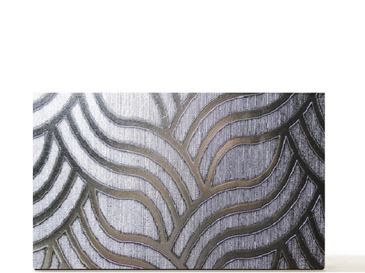 Luxe XL magnetic makeup palette for makeup collection, gifts for her. Silver Mermaid