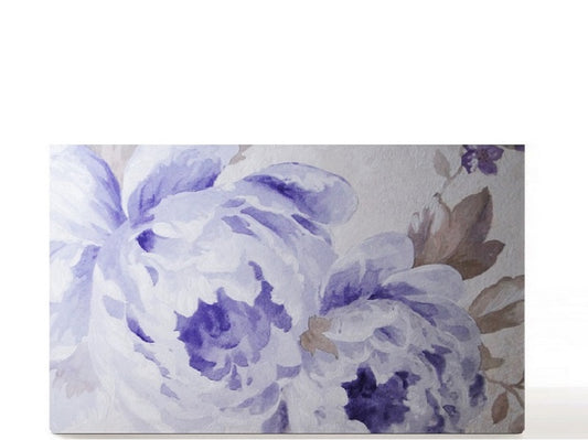 Luxe large double sided magnetic makeup palette for makeup pans collection. Purple Peony