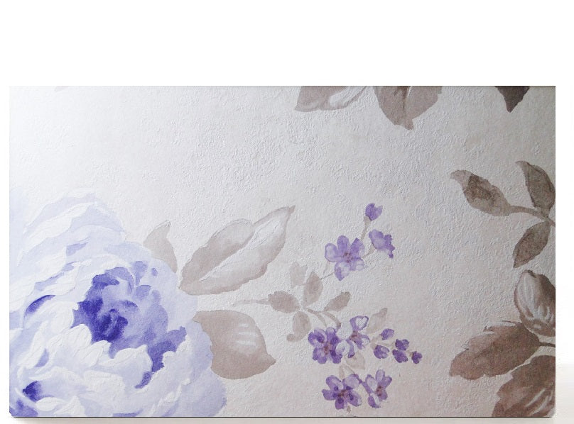 Luxe large double sided magnetic makeup palette for makeup pans collection. Purple Peony