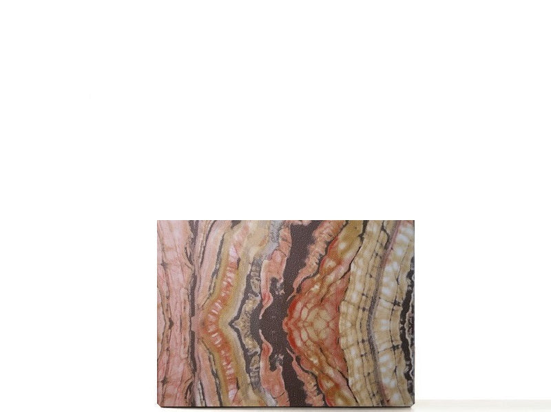 Travel makeup palette for organized makeup collection, gifs for her. Orange Marble