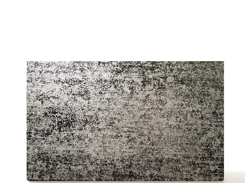 Luxe large double sided magnetic makeup palette for makeup pans collection. Shimmer silver and grey.