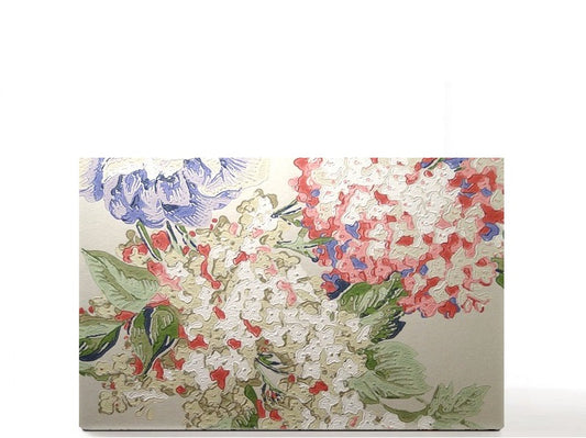 Wild flower magnetic empty makeup palette for single pans, gifts for her.